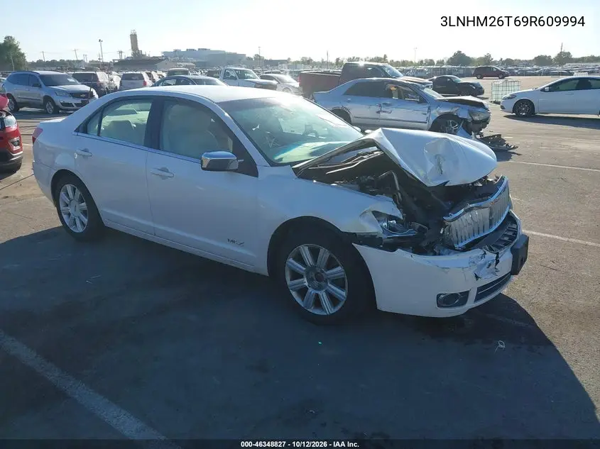LINCOLN MKZ 2009, VIN 3LNHM26T69R609994