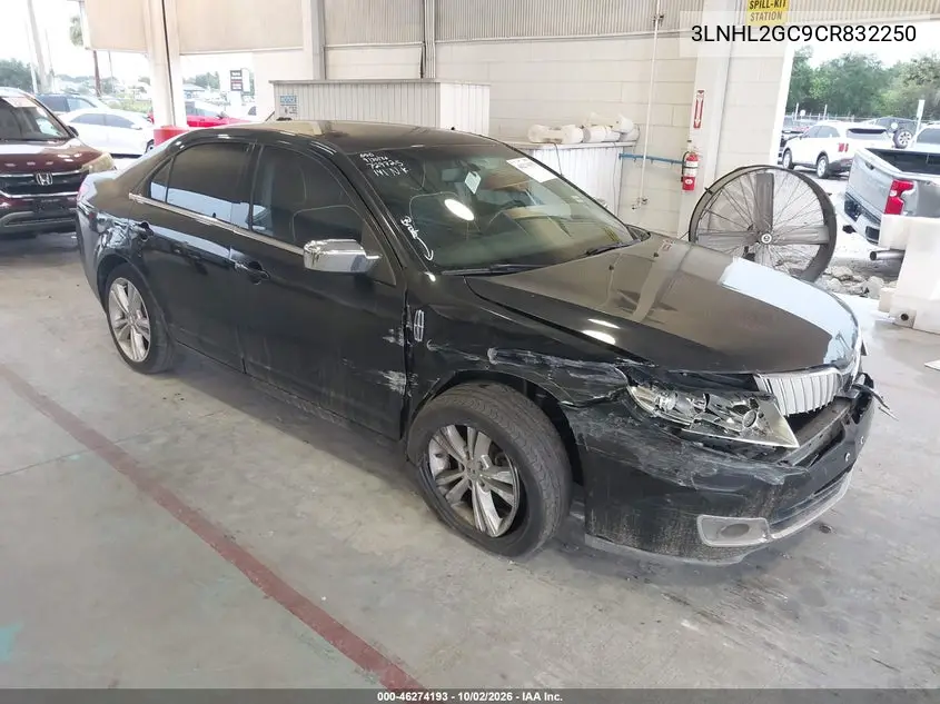 LINCOLN MKZ 2012, VIN 3LNHL2GC9CR832250