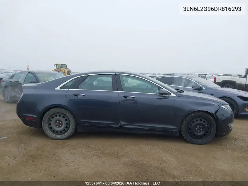 2013 LINCOLN MKZ VIN 3LN6L2G96DR816293 — фото 13