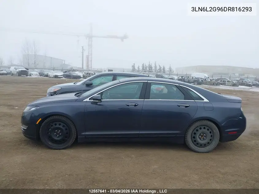 2013 LINCOLN MKZ VIN 3LN6L2G96DR816293 — фото 14