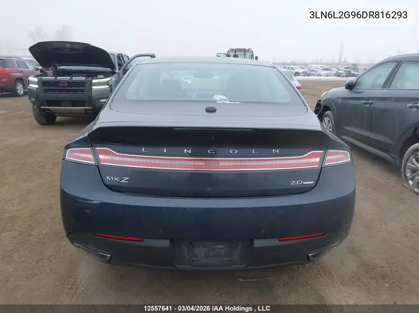 2013 LINCOLN MKZ VIN 3LN6L2G96DR816293 — фото 16