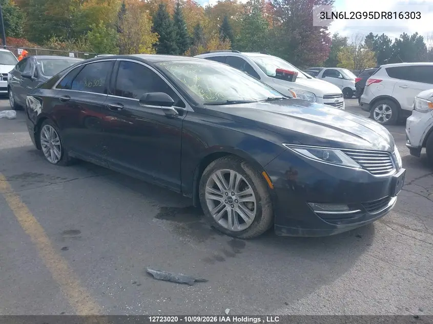 LINCOLN MKZ 2013, VIN 3LN6L2G95DR816303