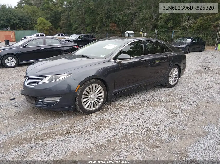 2013 LINCOLN MKZ VIN 3LN6L2G96DR825320 — фото 2