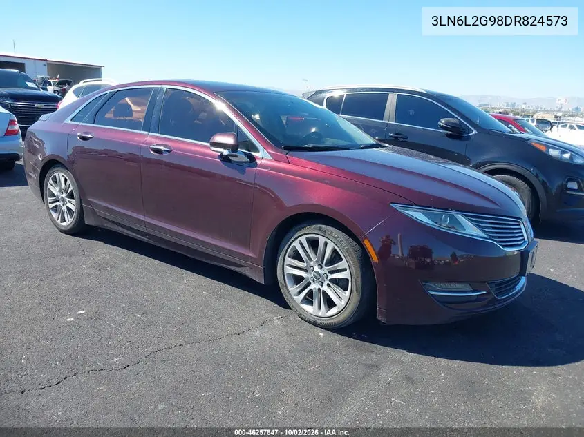 LINCOLN MKZ 2013, VIN 3LN6L2G98DR824573