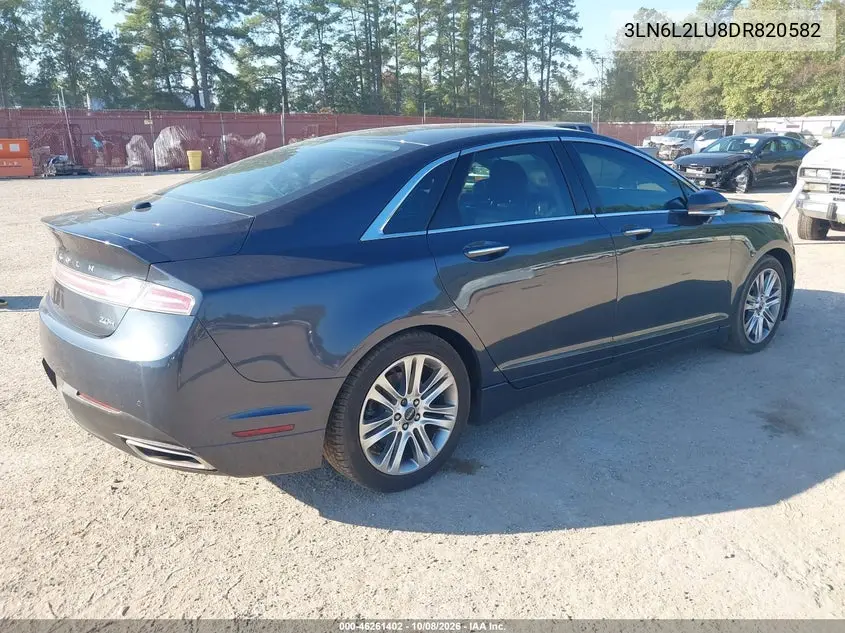 2013 LINCOLN MKZ VIN 3LN6L2LU8DR820582 — фото 4
