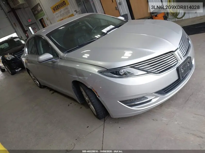 LINCOLN MKZ 2013, VIN 3LN6L2G9XDR814028