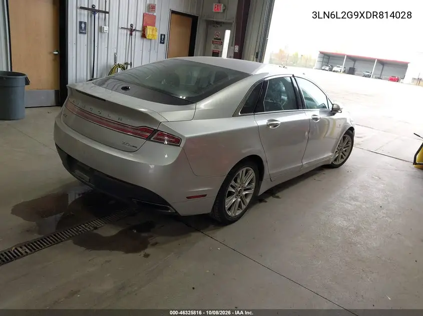 2013 LINCOLN MKZ VIN 3LN6L2G9XDR814028 — фото 4