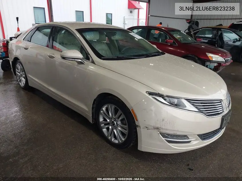 LINCOLN MKZ 2014, VIN 3LN6L2LU6ER823238