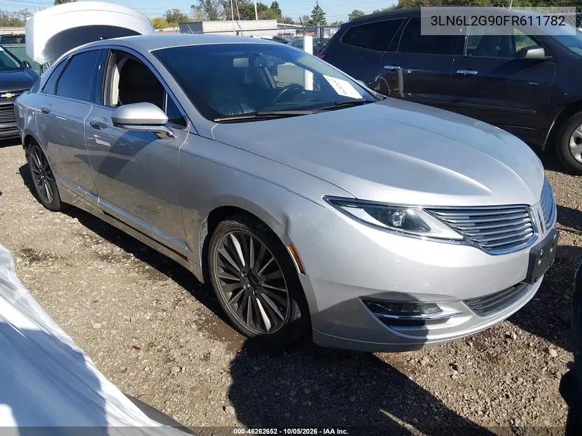 LINCOLN MKZ 2015, VIN 3LN6L2G90FR611782