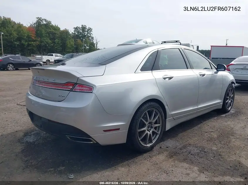 2015 LINCOLN MKZ VIN 3LN6L2LU2FR607162 — фото 4