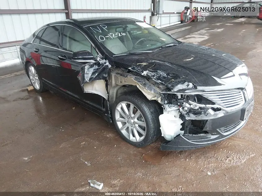 LINCOLN MKZ 2016, VIN 3LN6L2G9XGR625013