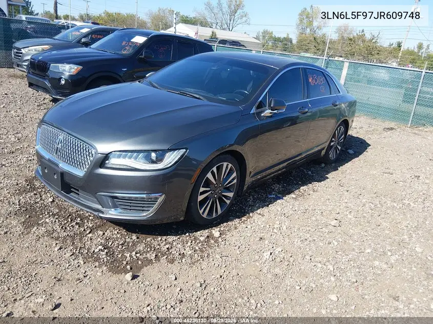 2018 LINCOLN MKZ VIN 3LN6L5F97JR609748 — фото 2