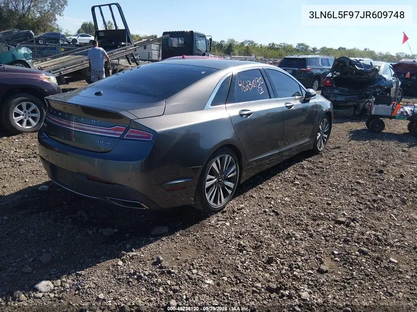 2018 LINCOLN MKZ VIN 3LN6L5F97JR609748 — фото 4