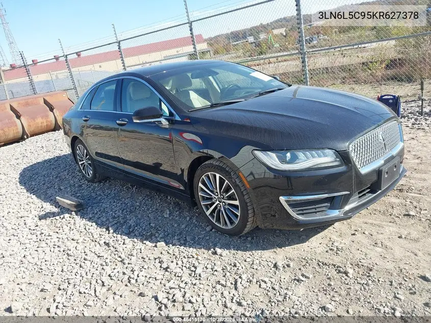 LINCOLN MKZ 2019, VIN 3LN6L5C95KR627378