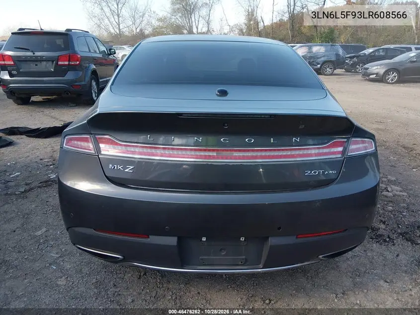 LINCOLN MKZ 2020, VIN 3LN6L5F93LR608566