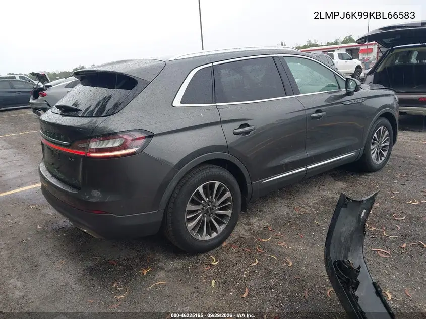 2019 LINCOLN NAUTILUS VIN 2LMPJ6K99KBL66583 — фото 4