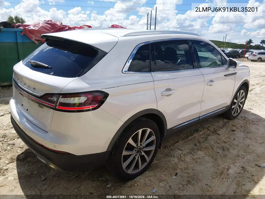 2019 LINCOLN NAUTILUS VIN 2LMPJ6K91KBL35201 — фото 4