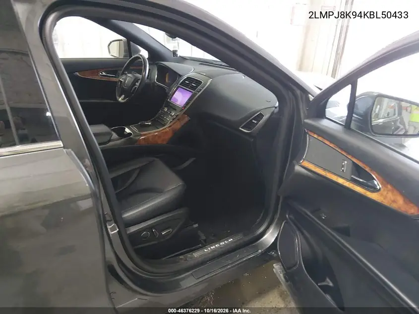 2019 LINCOLN NAUTILUS VIN 2LMPJ8K94KBL50433 — фото 5