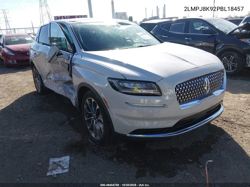 LINCOLN NAUTILUS 2023, VIN 2LMPJ8K92PBL18457
