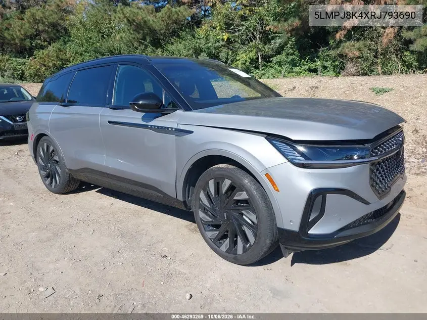 LINCOLN NAUTILUS 2024, VIN 5LMPJ8K4XRJ793690