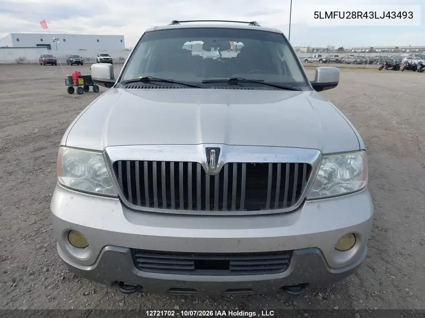 2003 LINCOLN NAVIGATOR VIN 5LMFU28R43LJ43493 — фото 12