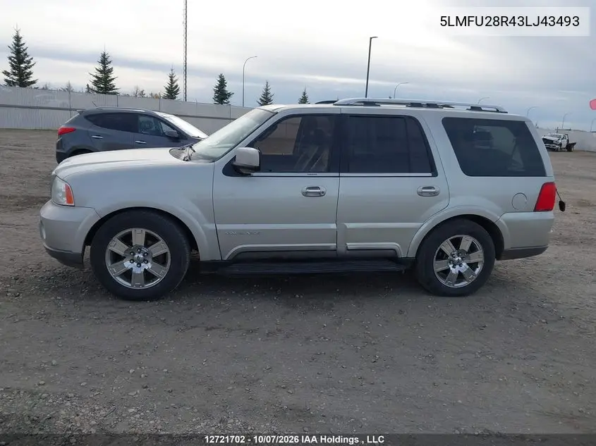 2003 LINCOLN NAVIGATOR VIN 5LMFU28R43LJ43493 — фото 14