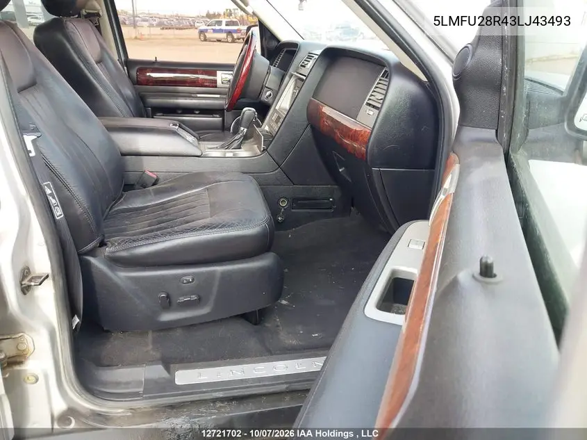2003 LINCOLN NAVIGATOR VIN 5LMFU28R43LJ43493 — фото 5