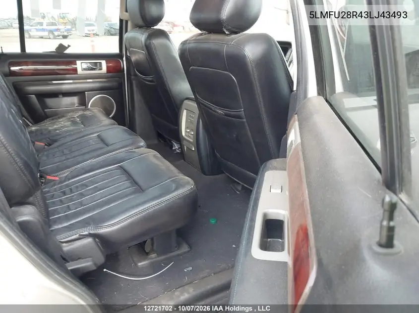 2003 LINCOLN NAVIGATOR VIN 5LMFU28R43LJ43493 — фото 8