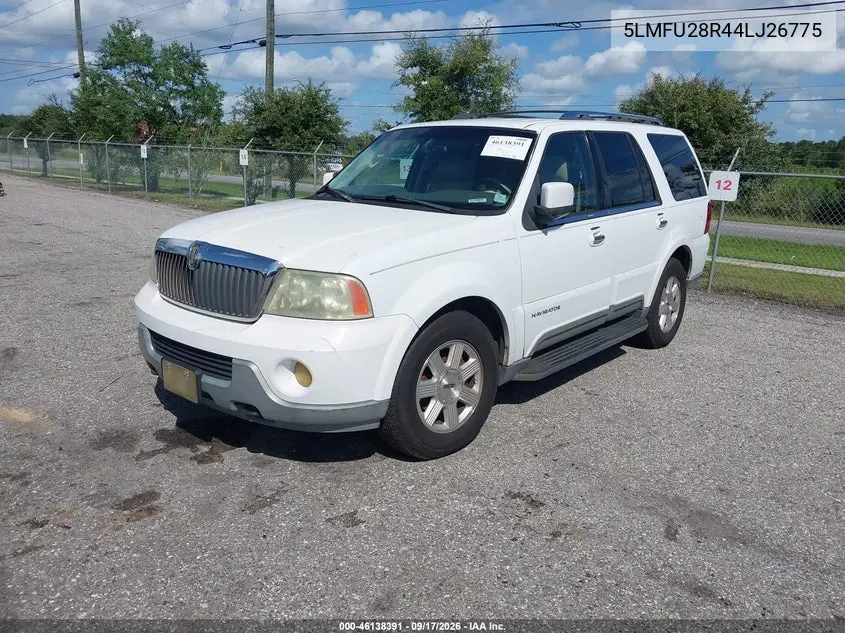 2004 LINCOLN NAVIGATOR VIN 5LMFU28R44LJ26775 — фото 2
