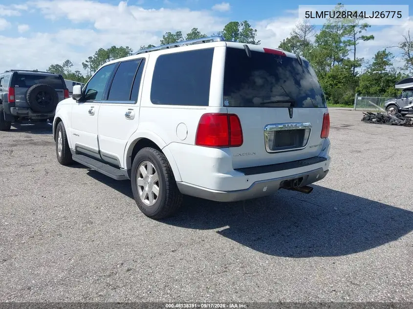 2004 LINCOLN NAVIGATOR VIN 5LMFU28R44LJ26775 — фото 3