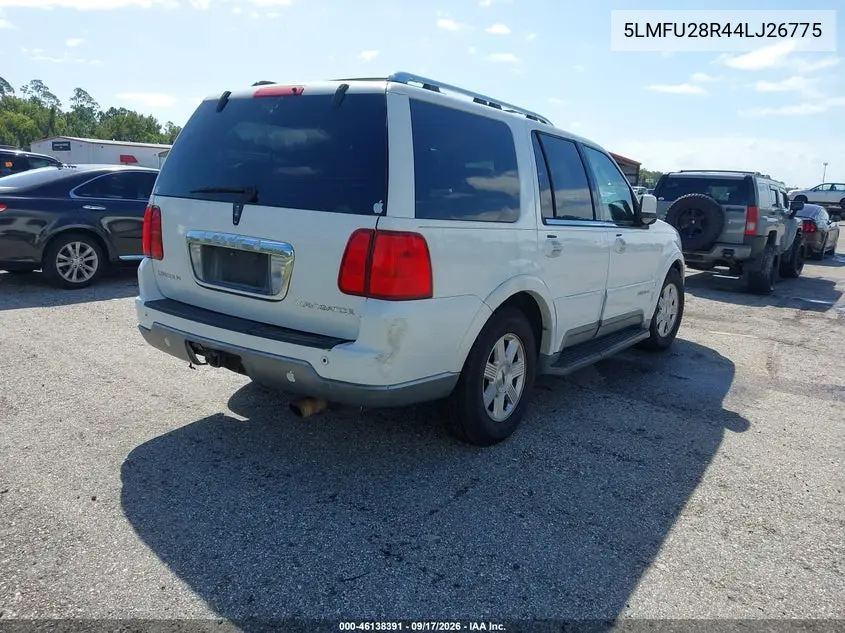 2004 LINCOLN NAVIGATOR VIN 5LMFU28R44LJ26775 — фото 4