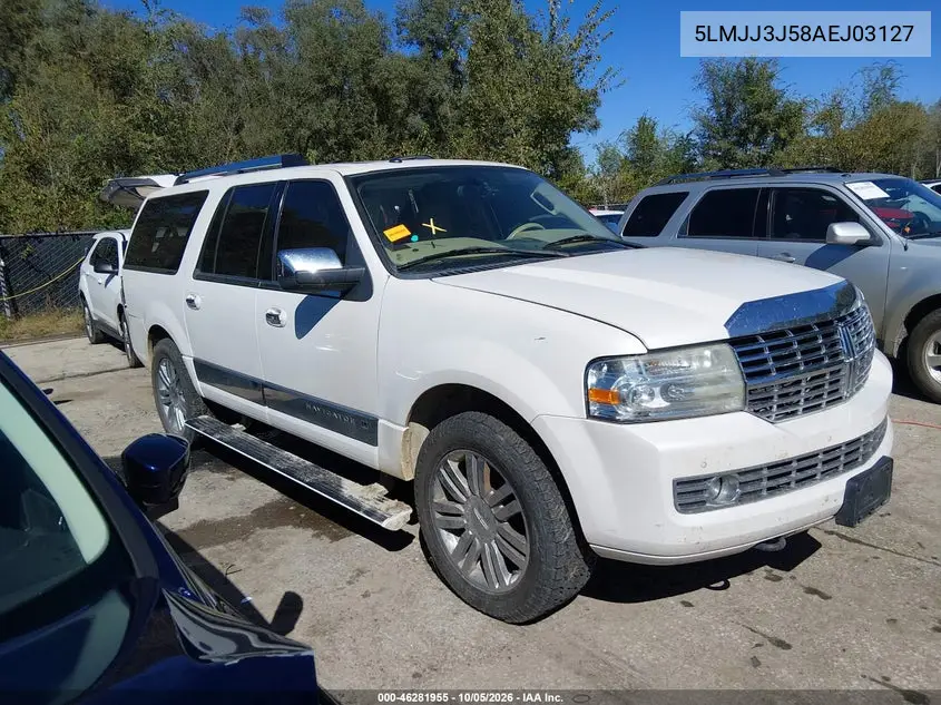 LINCOLN NAVIGATOR 2010, VIN 5LMJJ3J58AEJ03127