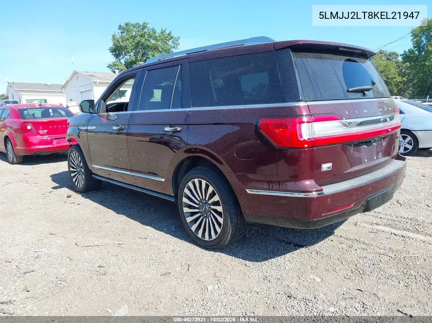 2019 LINCOLN NAVIGATOR VIN 5LMJJ2LT8KEL21947 — фото 3