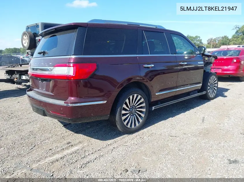 2019 LINCOLN NAVIGATOR VIN 5LMJJ2LT8KEL21947 — фото 4