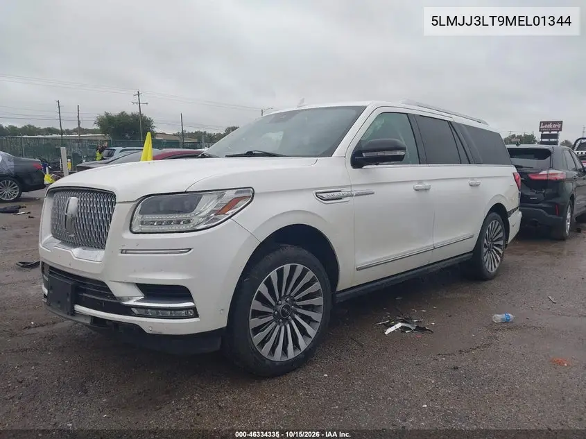 2021 LINCOLN NAVIGATOR VIN 5LMJJ3LT9MEL01344 — фото 2