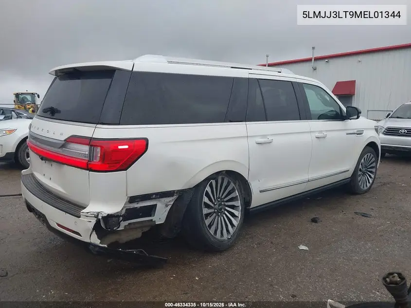 2021 LINCOLN NAVIGATOR VIN 5LMJJ3LT9MEL01344 — фото 4