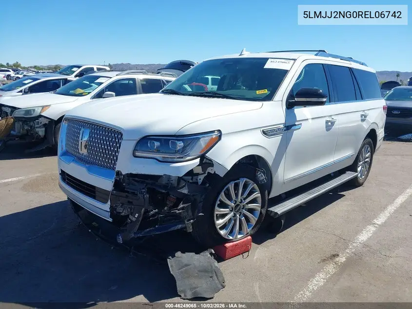 2024 LINCOLN NAVIGATOR VIN 5LMJJ2NG0REL06742 — фото 2