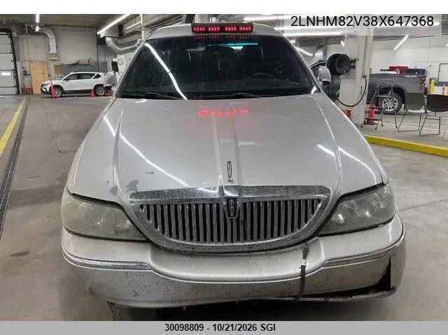 2008 LINCOLN TOWN CAR VIN 2LNHM82V38X647368 — фото 11