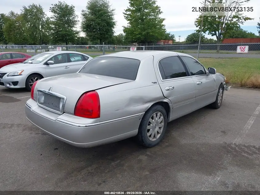 2011 LINCOLN TOWN CAR VIN 2LNBL8CV8BX753135 — фото 4