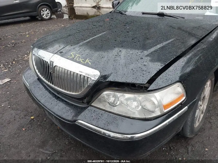 2011 LINCOLN TOWN CAR VIN 2LNBL8CV0BX758829 — фото 10