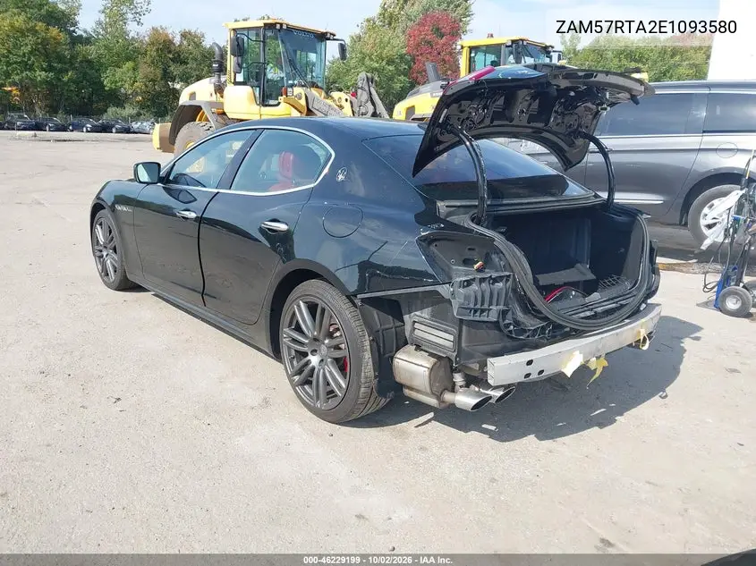 2014 MASERATI GHIBLI VIN ZAM57RTA2E1093580 — фото 3