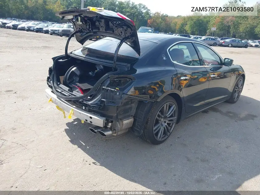 2014 MASERATI GHIBLI VIN ZAM57RTA2E1093580 — фото 4