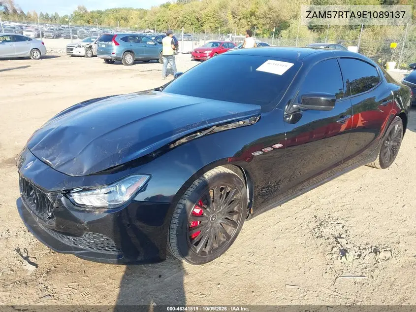 2014 MASERATI GHIBLI VIN ZAM57RTA9E1089137 — фото 2