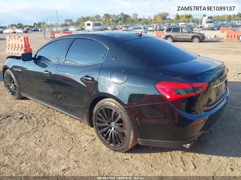 2014 MASERATI GHIBLI VIN ZAM57RTA9E1089137 — фото 3