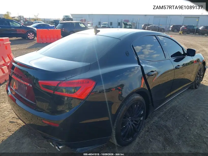 2014 MASERATI GHIBLI VIN ZAM57RTA9E1089137 — фото 4