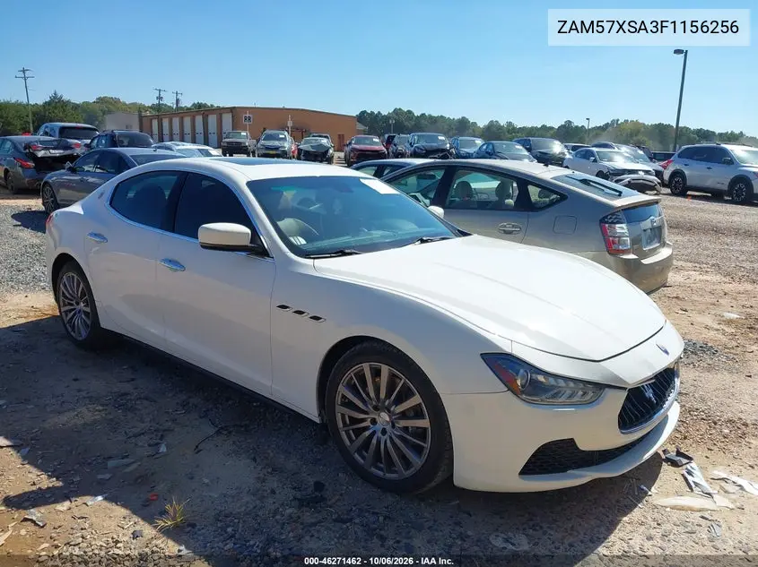 MASERATI GHIBLI 2015, VIN ZAM57XSA3F1156256