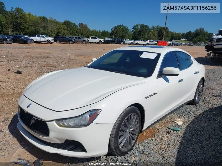 2015 MASERATI GHIBLI VIN ZAM57XSA3F1156256 — фото 2