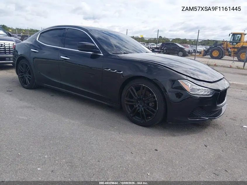 MASERATI GHIBLI 2015, VIN ZAM57XSA9F1161445
