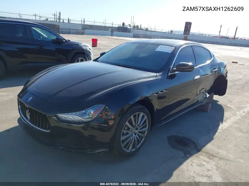 2017 MASERATI GHIBLI VIN ZAM57XSAXH1262609 — фото 2