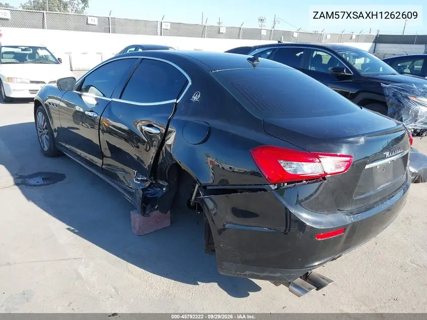 2017 MASERATI GHIBLI VIN ZAM57XSAXH1262609 — фото 3